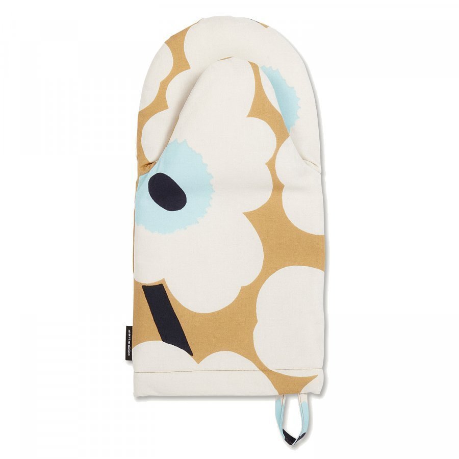 Marimekko Pieni Unikko Patakinnas Beige / Sininen - Keittiö